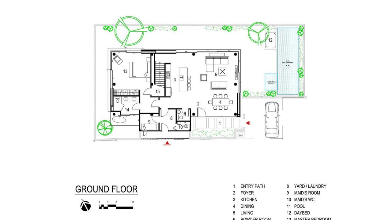 Villa Ixora ชังกู ภายนอก รูปภาพ
